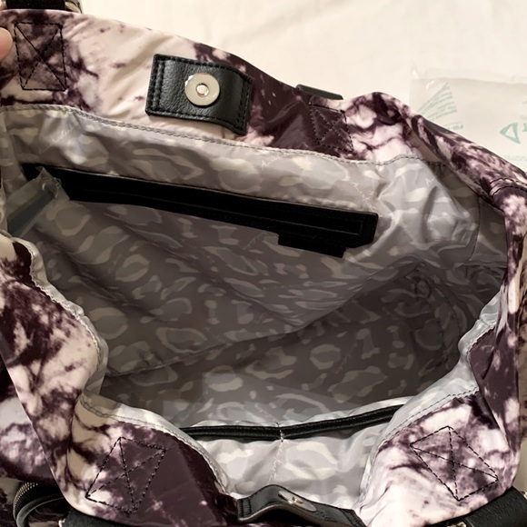 Aimee Kestenberg  NEW Nylon Tote with Leather Trim - Picture 10 of 14
